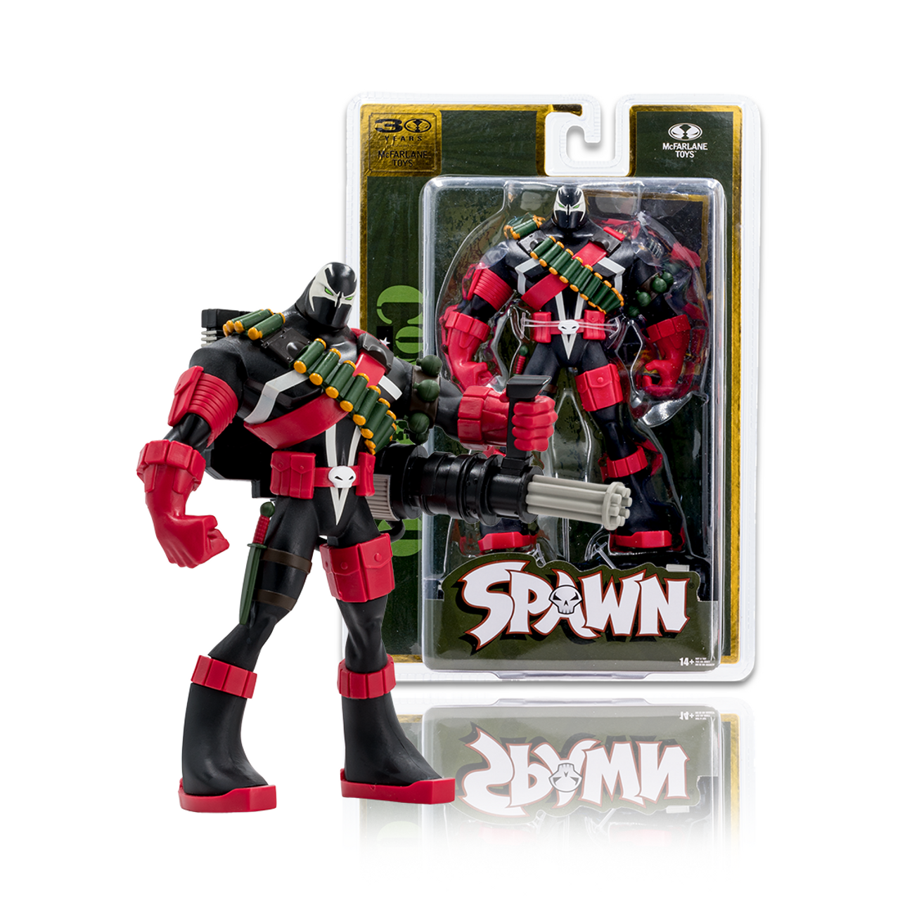 McFarlane Toys 30th Anniversary SPAWN COMMANDO 7" Action Figure