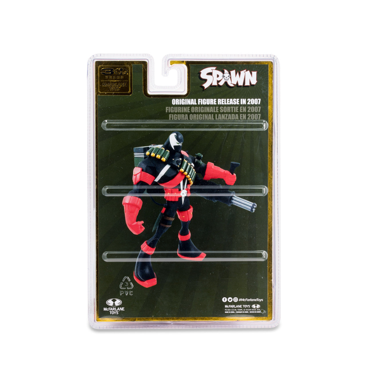 McFarlane Toys 30th Anniversary SPAWN COMMANDO 7" Action Figure